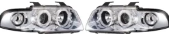 Angel Eyes Strålkastare Krom Audi A4 (B5/8D) 1994-1999