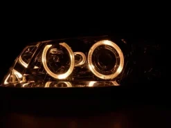 Angel Eyes Strålkastare Krom Audi A3 (8P) 2003-2008