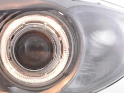 Angel Eyes Strålkastare Krom BMW 1-Serien E87 2004-2007