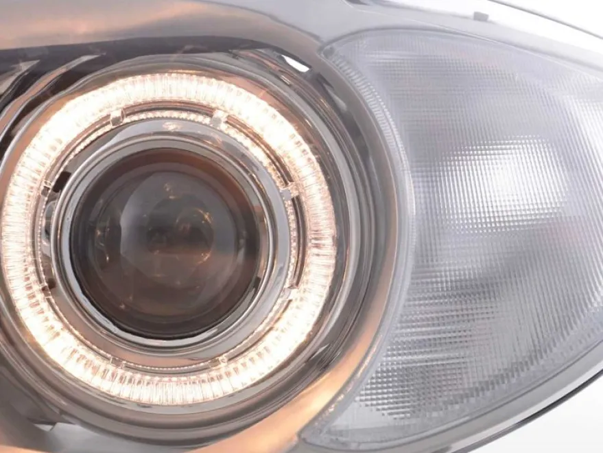 Angel Eyes Strålkastare Krom BMW 1-Serien E87 2004-2007