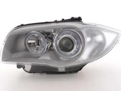 Angel Eyes Strålkastare Krom BMW 1-Serien E87 2004-2007