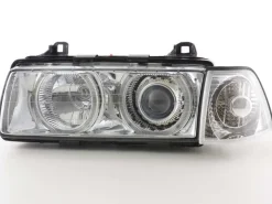 Angel Eyes Strålkastare Krom BMW 3-Serien E36 Sedan/Touring 1991-1998