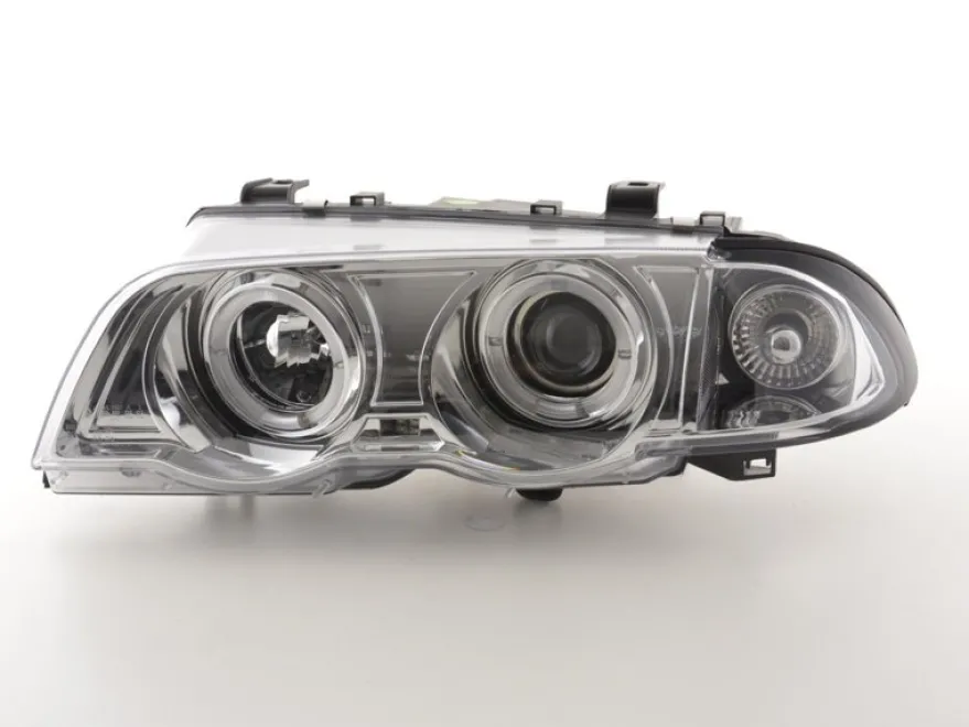 Angel Eyes Strålkastare Krom BMW 3-Serien E46 Sedan/Touring 1998-2001