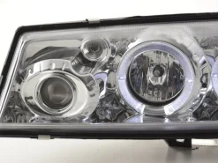 Angel Eyes Strålkastare Krom Opel Calibra 1990-1998
