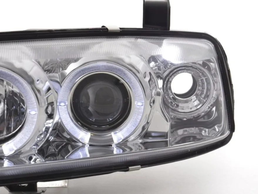 Angel Eyes Strålkastare Krom Opel Calibra 1990-1998