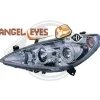 Angel Eyes Strålkastare Krom Peugeot 307 2001-2006