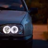 Angel Eyes Strålkastare Krom VW Golf MK3 1991-1997