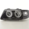 Angel Eyes Strålkastare Svart Audi A3 (8L) 2001-2003