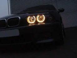 Angel Eyes Strålkastare Svart BMW 5-Serien E39 1995-08.2000
