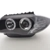 Angel Eyes Strålkastare Svart BMW 1-Serien E81/E87 2004-2011