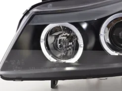 Angel Eyes Strålkastare Svart BMW 3-Serien E90 Sedan & E91 Touring 2005-2008