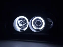 Angel Eyes Strålkastare Svart VW Golf MK3 1991-1997