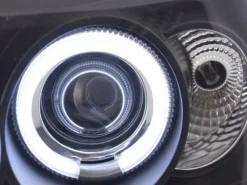 Angel Eyes Strålkastare Svart VW Golf MK3 1991-1997