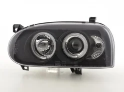 Angel Eyes Strålkastare Svart VW Golf MK3 1991-1997