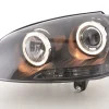Angel Eyes Strålkastare Svart VW Golf MK5, 2003-, Jetta 2005