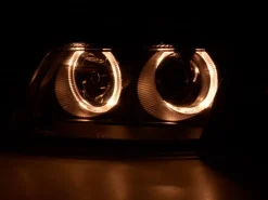 Angel Eyes Strålkastare Svart VW Passat (B5/3B) 1997-2000