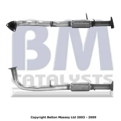 AVGASRÖR FRAM till HONDA Accord Prelude