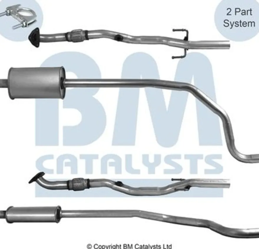 Avgasrör till OPEL CORSA D (S07)