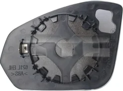 Backspegelglas vänster – Skoda Fabia IV, TYC konvext