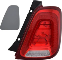 Baklampa Vänster Fiat 500