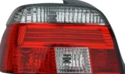 Baklampor Briljant Vit/Röd BMW 5-Serien E39 Sedan 1995-2000