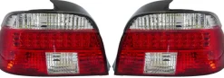 Baklampor LED Briljant Vit/Röd BMW 5-Serien E39 Sedan 1995-2000