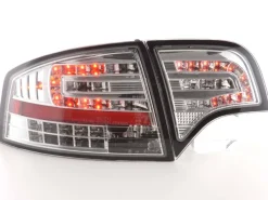 Baklampor LED Krom Audi A4 (B7/8E) Sedan 2004-2008