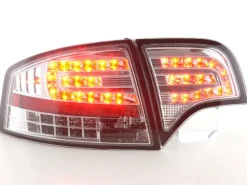 Baklampor LED Krom Audi A4 (B7/8E) Sedan 2004-2008
