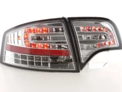Baklampor LED Krom Audi A4 (B7/8E) Sedan 2004-2008