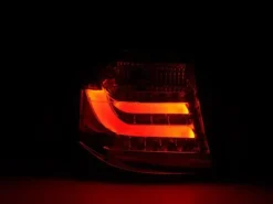 Baklampor LED Krom/Röd BMW BMW 1-Serien E81/E87 2007-2011