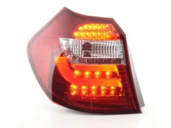 Baklampor LED Krom/Röd BMW BMW 1-Serien E81/E87 2007-2011