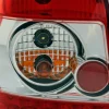 Baklampor LED Röd/Klarglas Audi A4 (B5/8D) Avant 1994-2001