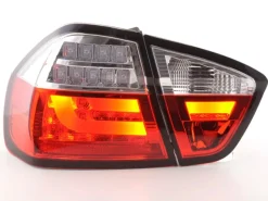 Baklampor LED Röd/Klarglas BMW 3-Serien E90 Sedan 2005-2008