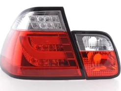 Baklampor LED Röd/Klarglas BMW 3-Serien E46 Sedan 1998-2001