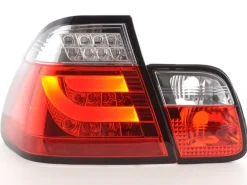 Baklampor LED Röd/Klarglas BMW 3-Serien E46 Sedan 1998-2001
