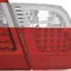 Baklampor LED Röd/Klarglas BMW 3-Serien E46 Sedan 1998-2001
