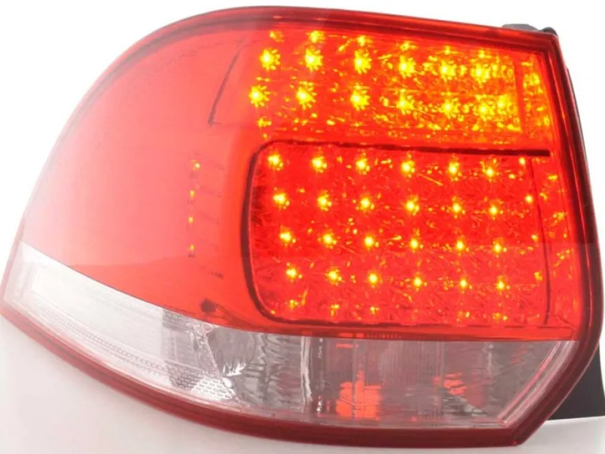 Baklampor LED Röd VW Golf MK5 & MK6 Variant (Kombi) 2007-2013