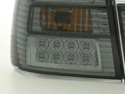 Baklampor LED Smoke/Krom BMW 5-Serien E34 Sedan