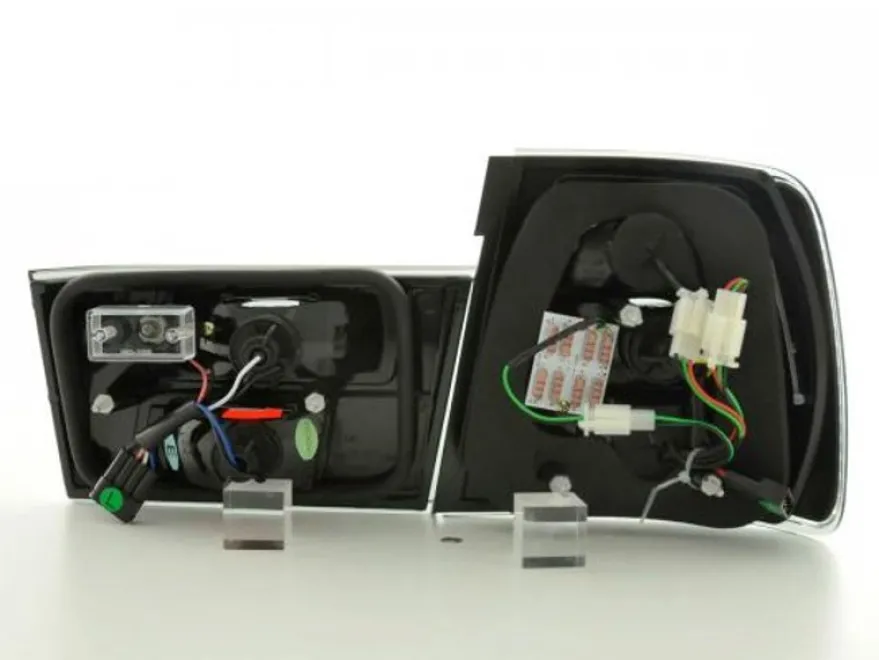 Baklampor LED Smoke/Krom BMW 5-Serien E34 Sedan