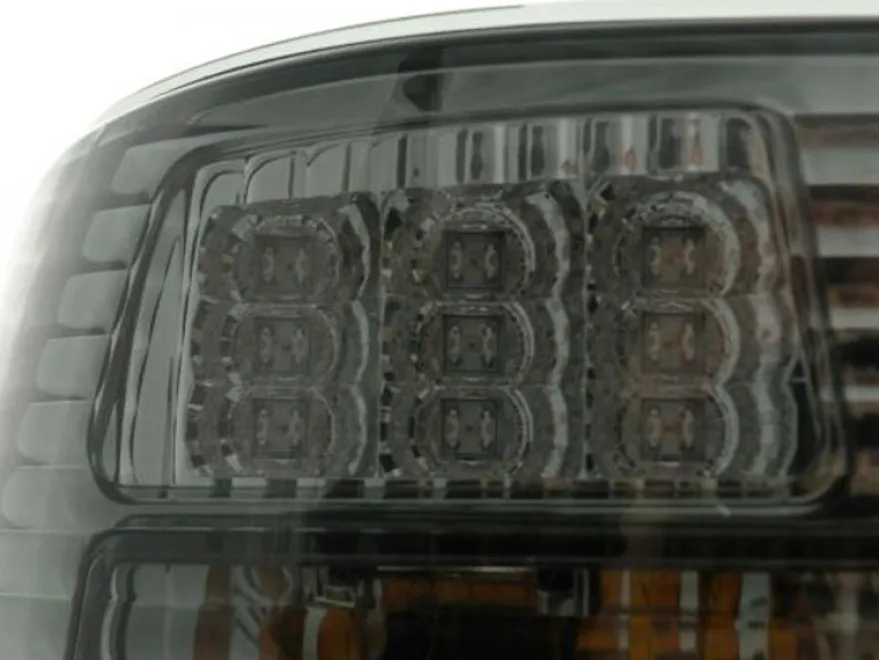 Baklampor LED Smoke/Krom BMW 5-Serien E34 Sedan