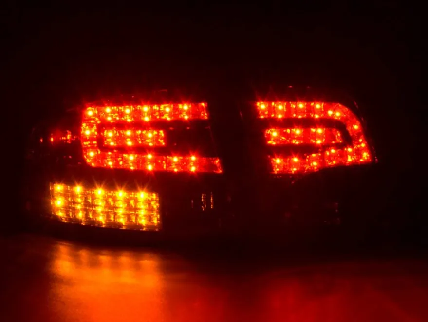 Baklampor LED Smoke/Röd Audi A4 (B7/8E) Sedan 2004-2008