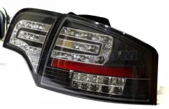 Baklampor LED Svart Audi A4 (B7/8D) Sedan 2004-2008