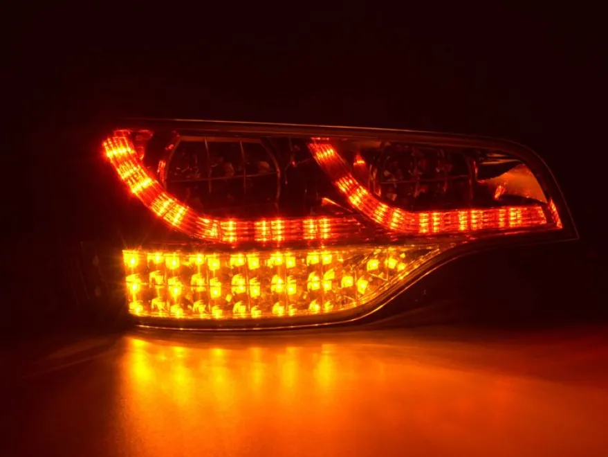 Baklampor LED Svart Audi Q7 2006-