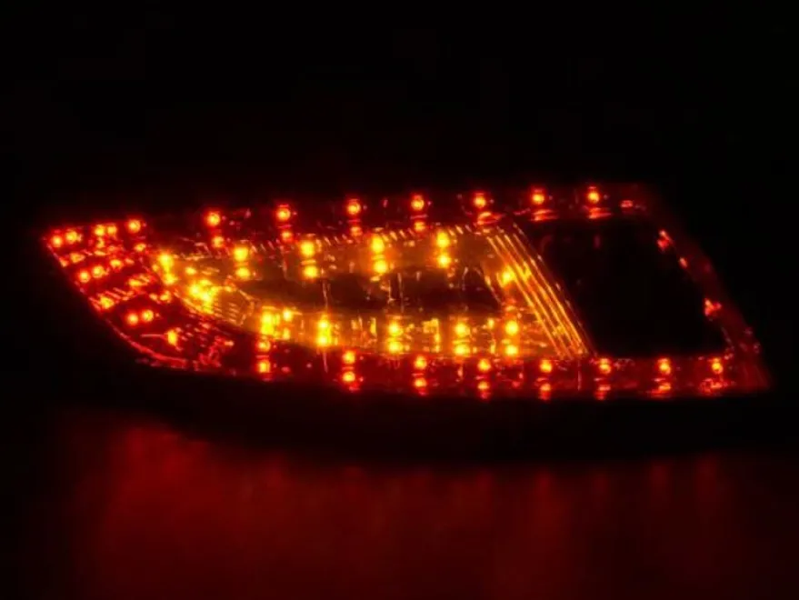 Baklampor LED Svart/Röd Porsche 911 (997) 2005-2009