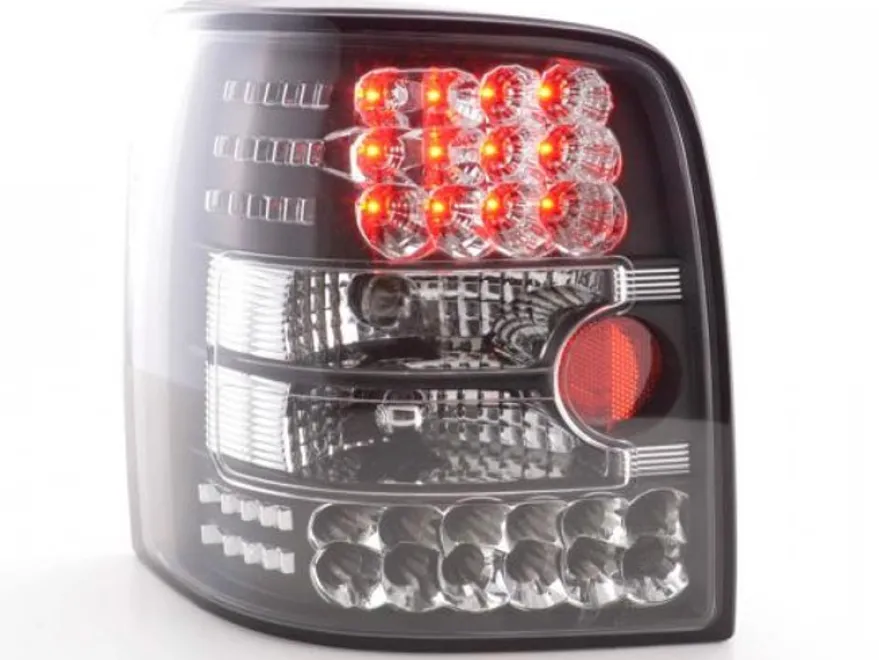 Baklampor LED Svart VW Passat (B5/3B) Variant 1997-2000