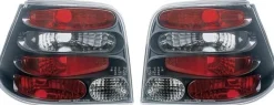 Baklampor Lexus Race Svart VW Golf MK4
