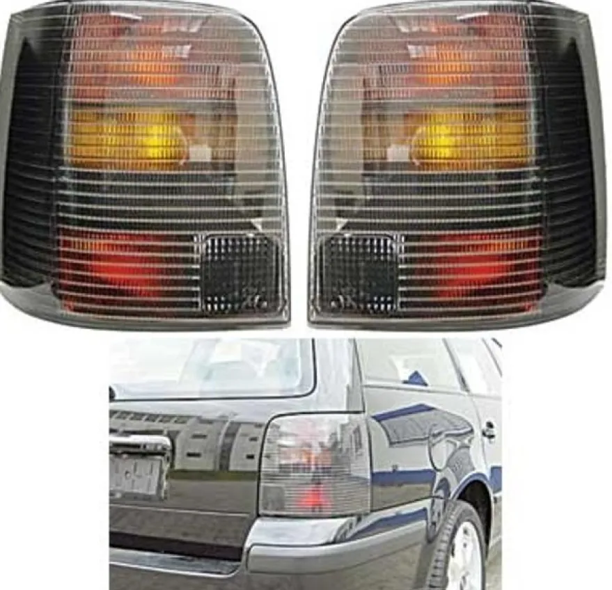 Baklampor Svart VW Passat (B5/3B) Variant 1997-2001