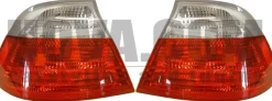 Baklampor Vit/Röd BMW 3-Serien E46 Coupe 3.1999-8.2001