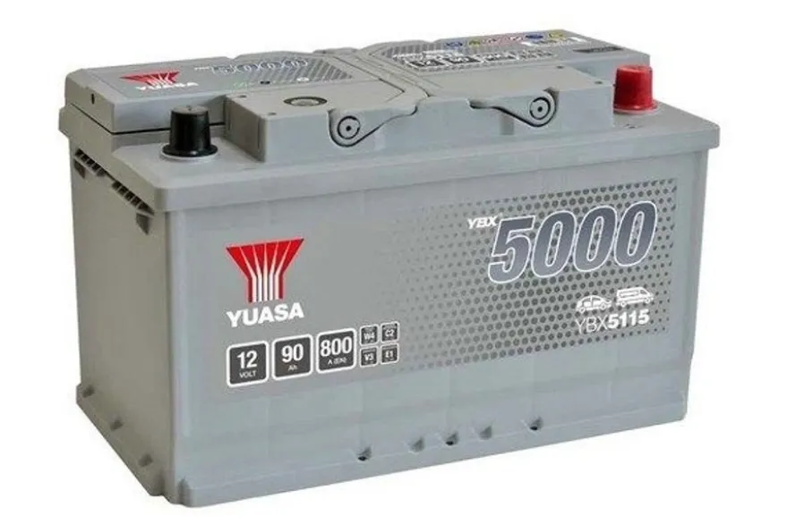 Bilbatteri SMF Yuasa Silver YBX5115 12V 90Ah 800A
