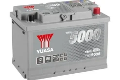 Bilbatteri SMF Yuasa Silver YBX5096 12V 80Ah 740A